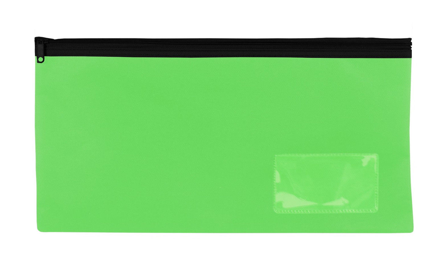 PENCIL CASE CELCO 345X180MM PREMIUM MEDIUM BRIGHTS 1 ZIP LIME GREEN   G71594