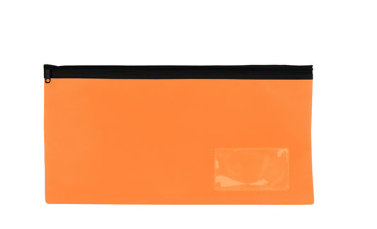 PENCIL CASE CELCO 345X180MM PREMIUM MEDIUM BRIGHTS 1 ZIP ORANGE   G71600