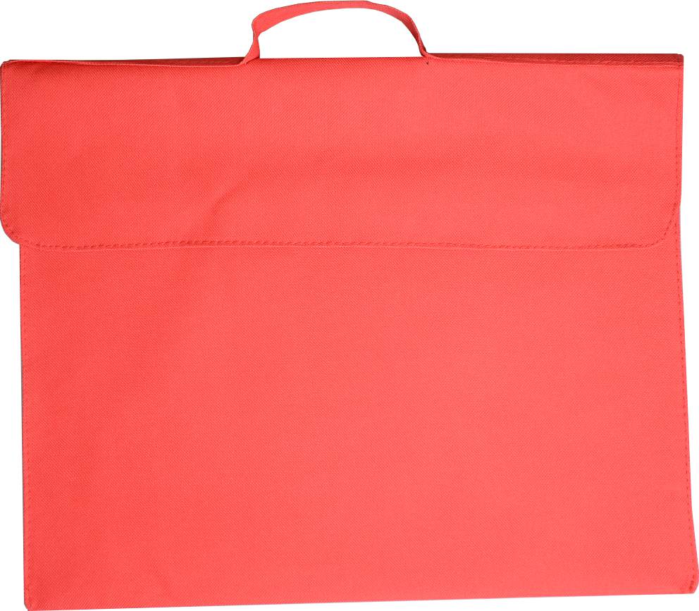 LIBRARY BAG OSMER 370X300MM POLYESTER 600D RED   G71608