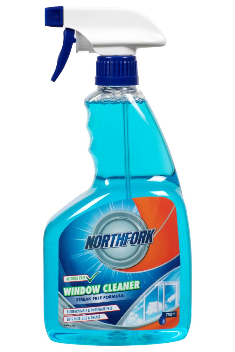 WINDOW CLEANER -NO ALCOHOL NORTHFORK 750ML   G72881