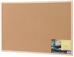 CORK BOARD QUARTET PINE FRAME 900X600MM   G74094