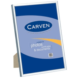 DOCUMENT FRAME CARVEN A4 SILVER   G74345