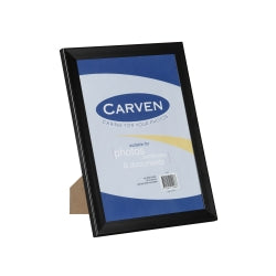 DOCUMENT FRAME CARVEN A4 WIDE PROFILE BLACK   G74382