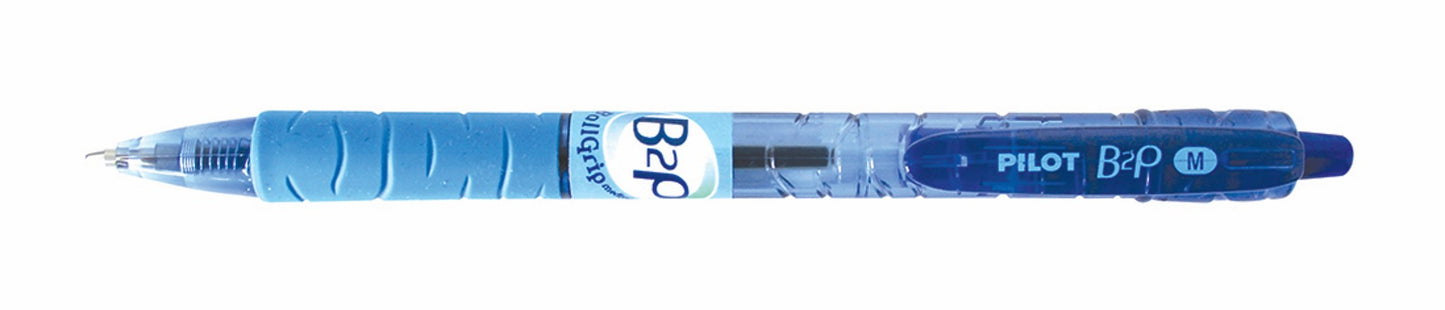 PEN PILOT B2P BEGREEN GRIP MED BLUE 1.0MM   G74759