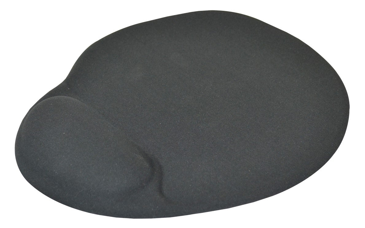 MOUSE PAD WITH GEL WRIST SUPPORT ITALPLAST BLACK   G75082