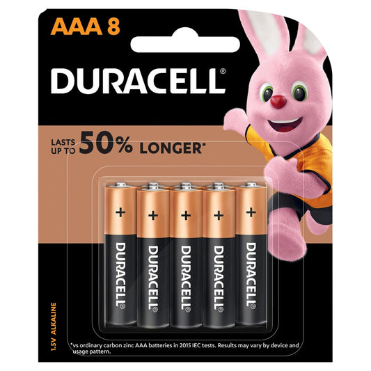 BATTERY DURACELL COPPERTOP ALK AAA 8   G76549