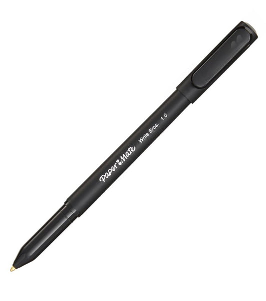 PEN PAPERMATE 1.0MM WRITE BROS BLACK   G77198