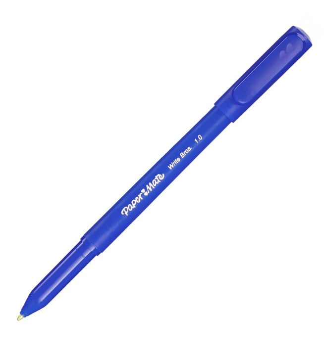 PEN PAPERMATE 1.0MM WRITE BROS BLUE   G77199