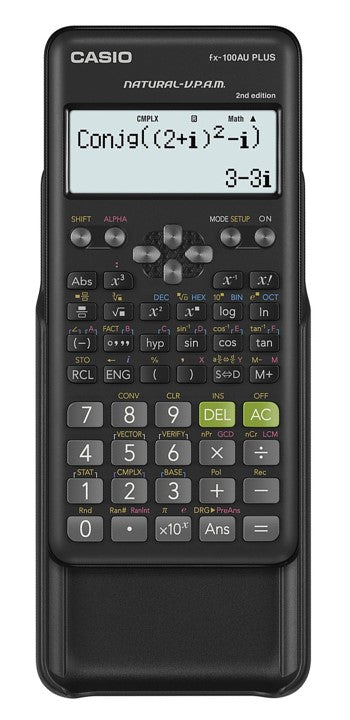 CALCULATOR CASIO FX100AU PLUS SCIENTIFIC 2ND EDITION   G77606