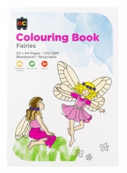 BOOK COLOURING EC FAIRIES   G77715