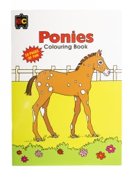 BOOK COLOURING EC PONIES   G77718