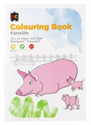 BOOK COLOURING EC FARMLIFE   G77720