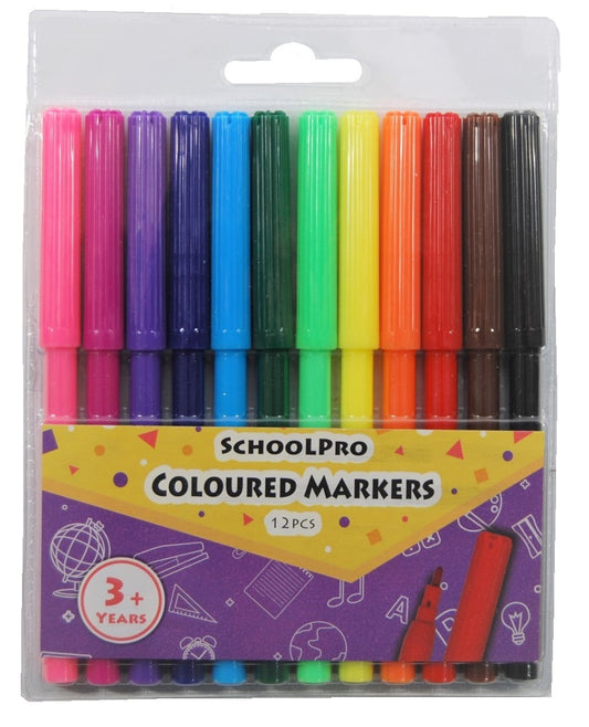 MARKER SCHOOLPRO ASSORTED WLT12   G79171