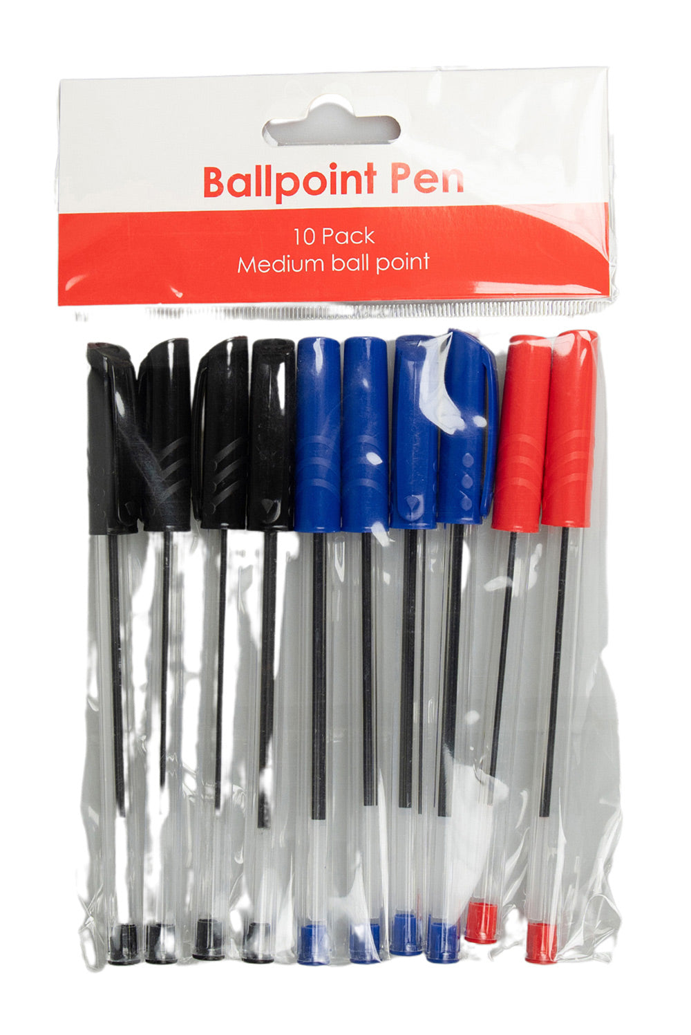 PEN GNS BASIC 1.0MM BALLPOINT H/SELL ASST 10PK   G82455