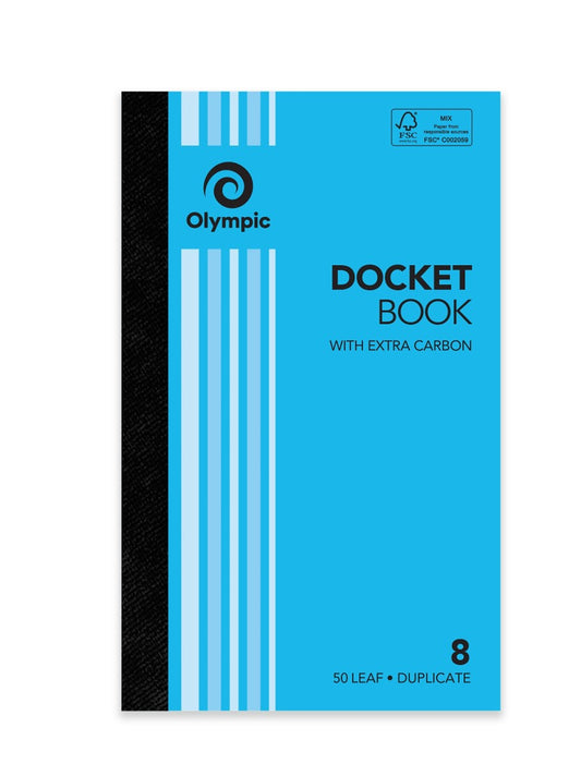 DOCKET BOOK OLYMPIC FSC NO.8 DUP 205X125 (08381)   G83070