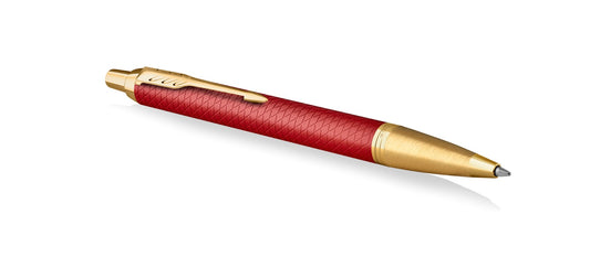 PEN PARKER IM PREMIUM BALLPOINT RED & GOLD TRIM GIFT BOX   G83715