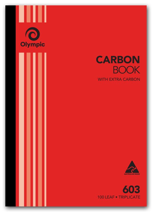 CARBON BOOK OLYMPIC 603 TRIP A4 100LF (07319)   G83825