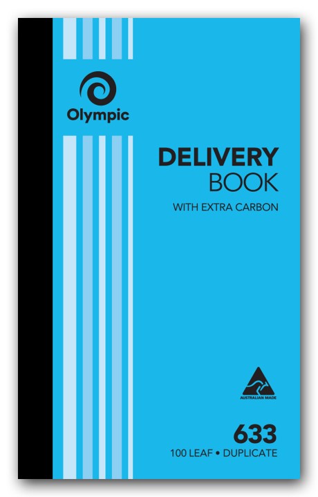 DELIVERY BOOK OLYMPIC FSC 633 DUP 8X5 100LF (07615)   G83834