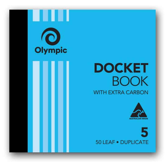 DOCKET BOOK OLYMPIC FSC NO.5 DUP 120X125 (08360)   G83842