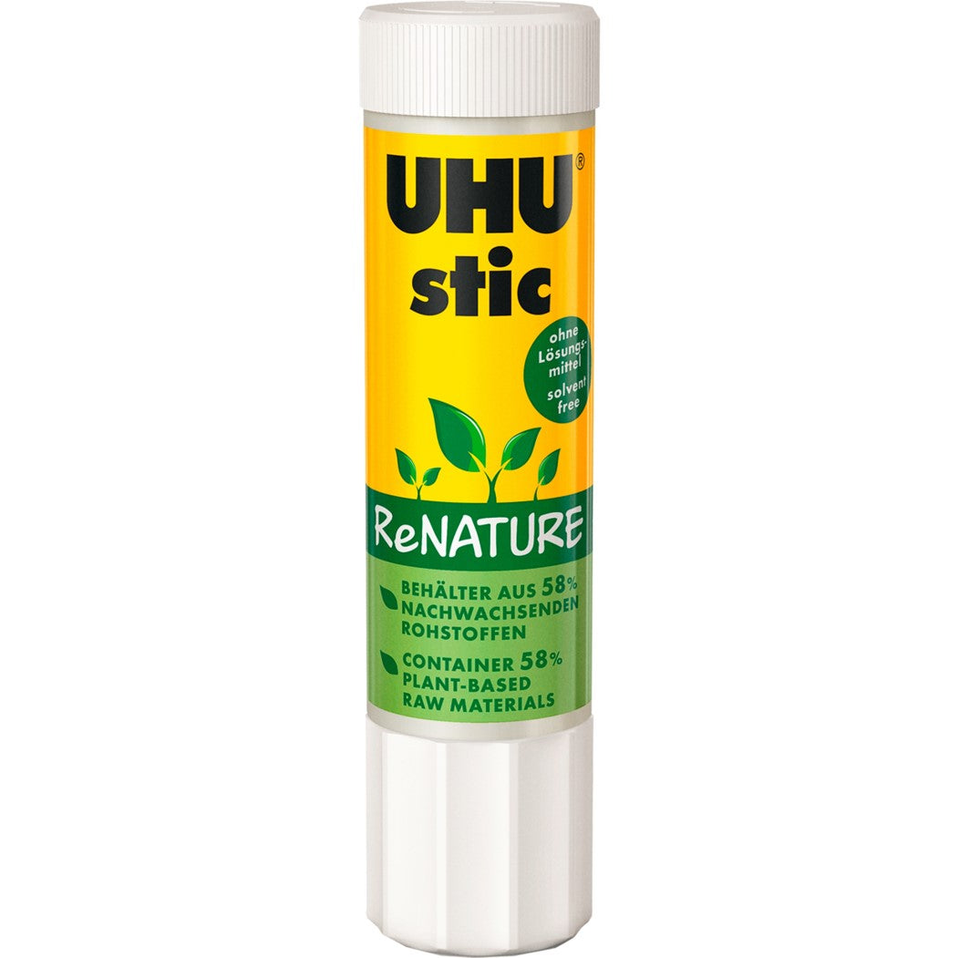 GLUE STIC UHU 21G RENATURE (21519)   G84107