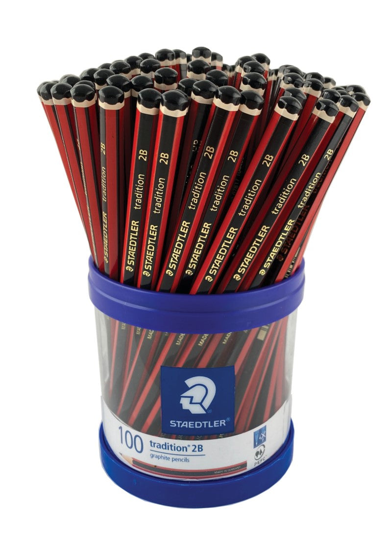 PENCIL LEAD STAEDTLER TRADITION 110 2B CUP OF 100   G84515