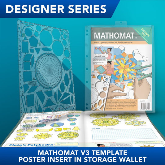 MATHEMATICAL TEMPLATE MATHOMAT V3 DESIGNER PACK   G84885