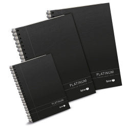 NOTEBOOK SPIRAX PP400 A4 PLATINUM 200LF PK5   G85241