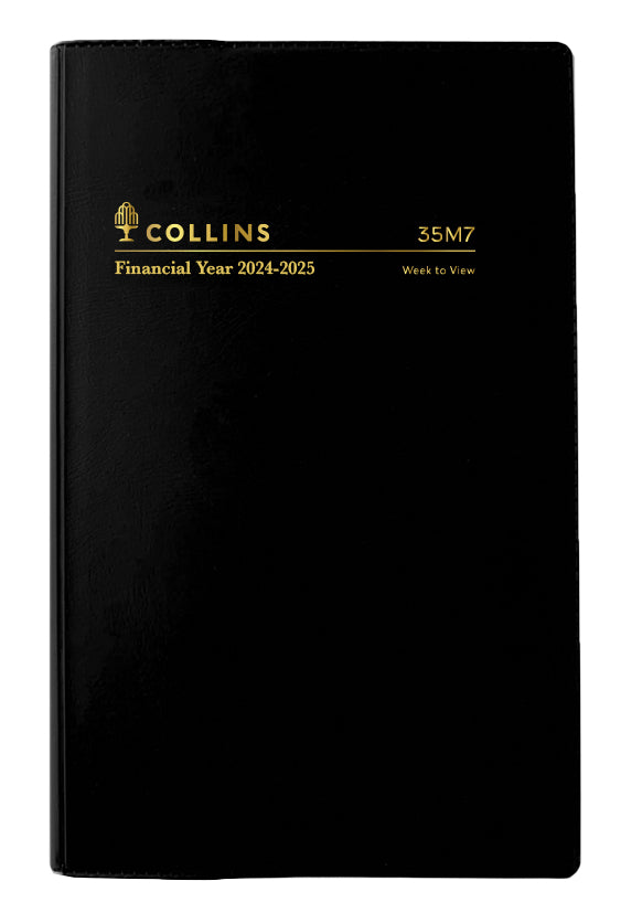 DIARY COLLINS FINANCIAL YEAR 24-25 B7R 35M7 V99 WTV BLACK   G85526