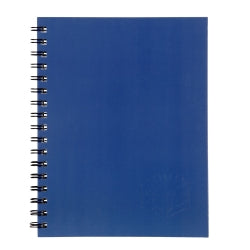 NOTEBOOK SPIRAX 511 A5 H/C BLUE PK5   G85541