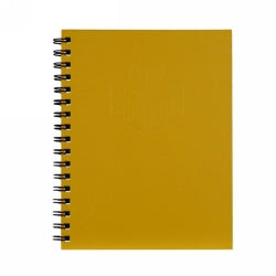 NOTEBOOK SPIRAX 511 A5 H/C YELLOW   G85544