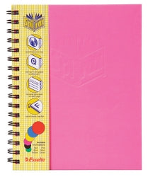 NOTEBOOK SPIRAX 511 A5 H/C PINK   G85546