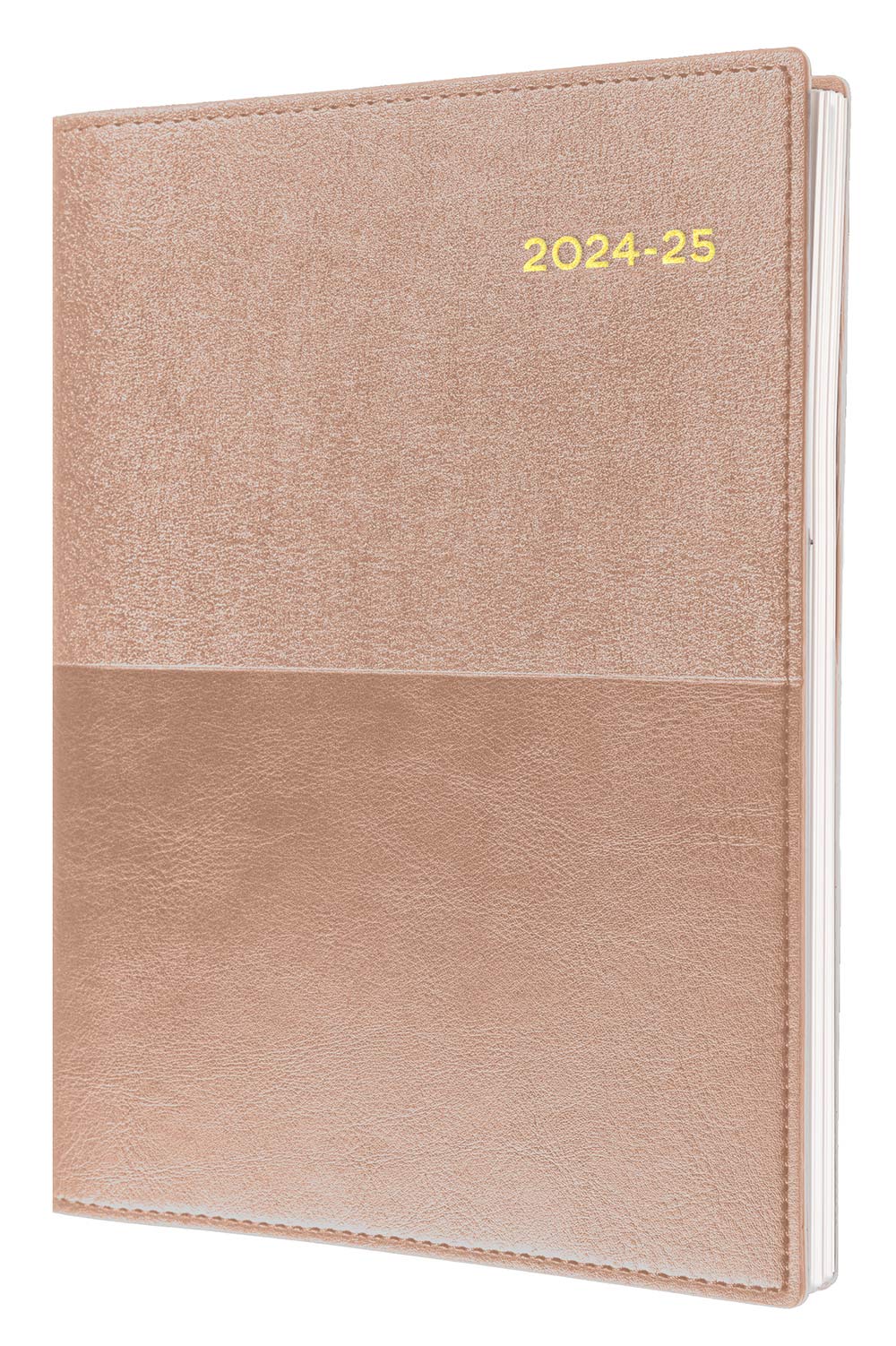 DIARY VANESSA FINANCIAL YEAR 24-25 A4 145 V49 DTP ROSE GOLD   G85619