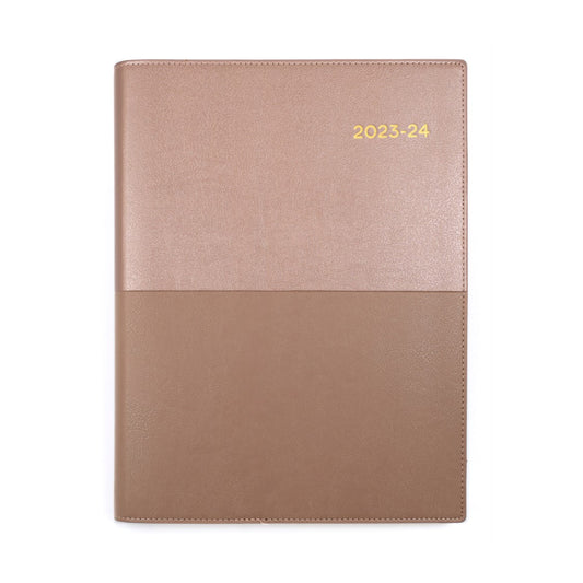 DIARY VANESSA FINANCIAL YEAR 24-25 A4 345 V49 WTV ROSE GOLD   G85627