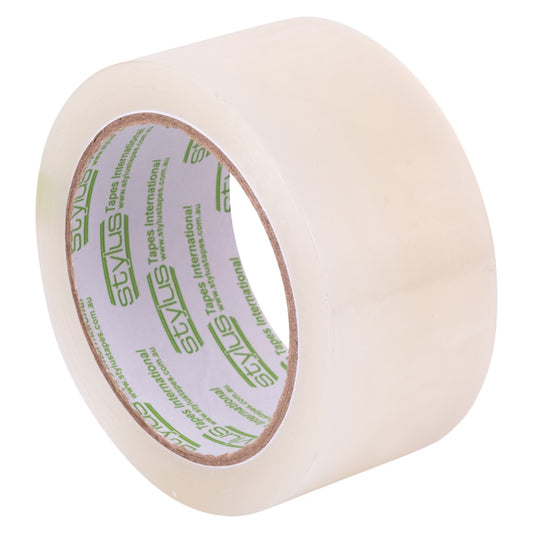 PACKAGING TAPE STYLUS 48MM X 75M PP100 TRANSPARENT CTN36   G85910