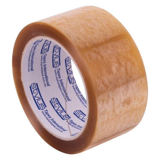 PACKAGING TAPE STYLUS 48MM X 75M PP202 TRANSPARENT CTN36   G85915