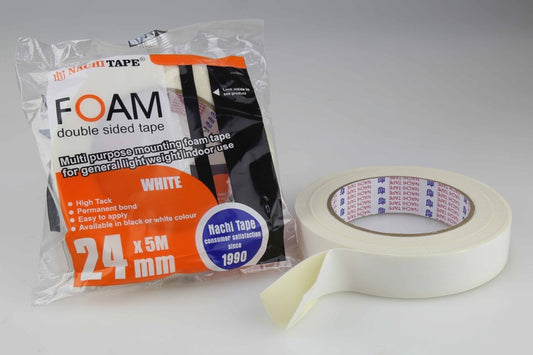 DOUBLE SIDED TAPE NACHI 24MM X 5M 2010R WHITE   G85938