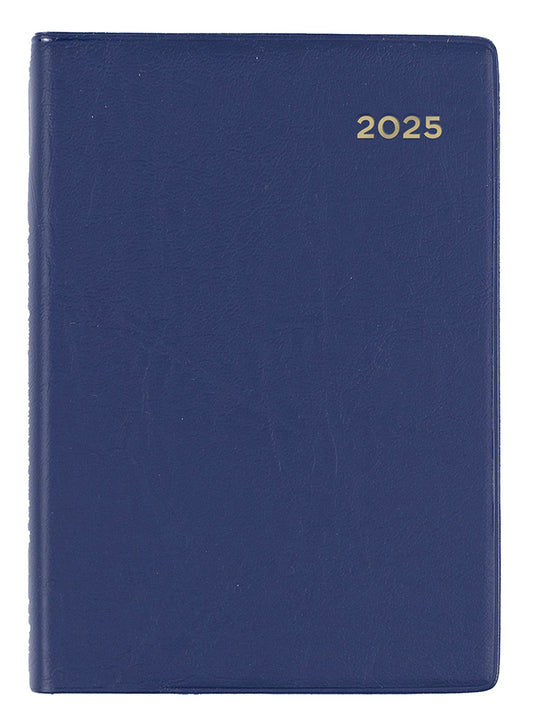 DIARY 2025 COLLINS BELMONT A7 105X74MM 137.V59 PVC POCKET 1DTP NAVY   G86297.25