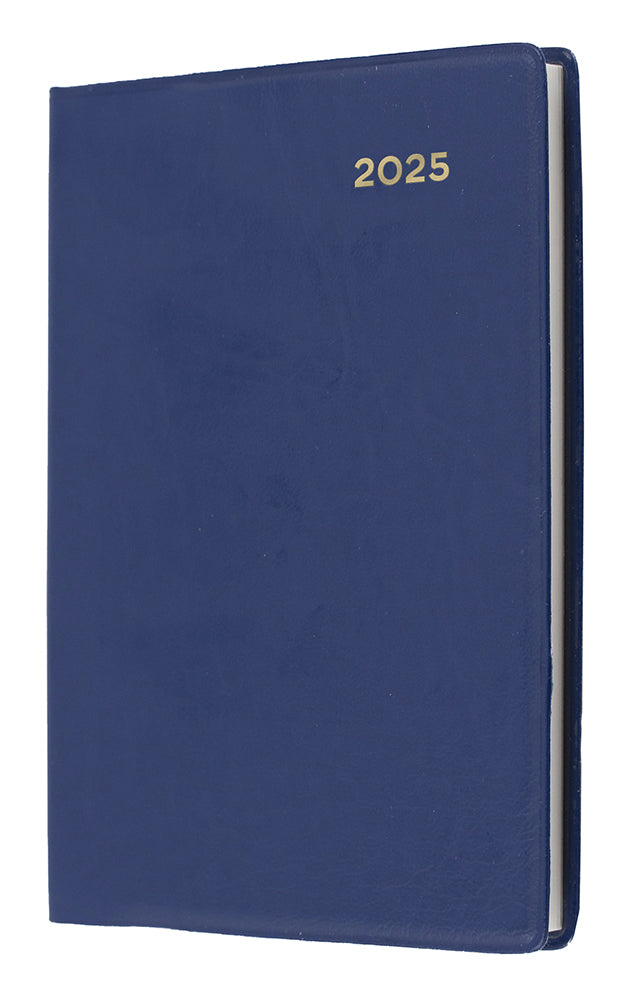 DIARY 2025 COLLINS BELMONT A7 105X74MM 337.V59 PVC POCKET WTV NAVY   G86303.25