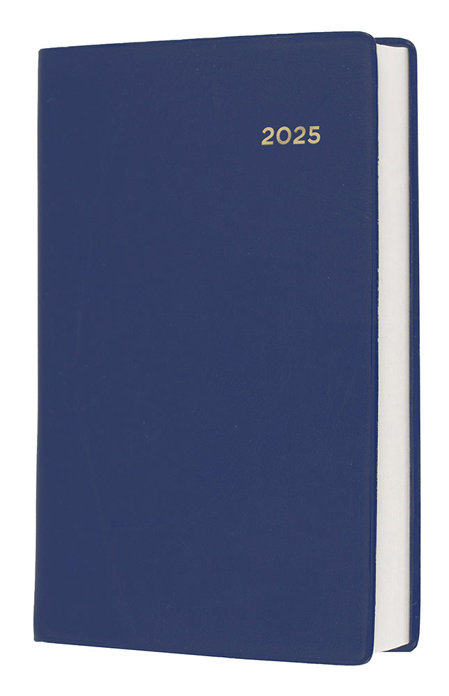 DIARY 2025 COLLINS BELMONT B7R 125X80MM 157.V59 B7R PVC POCKET 1DTP NAVY   G86309.25