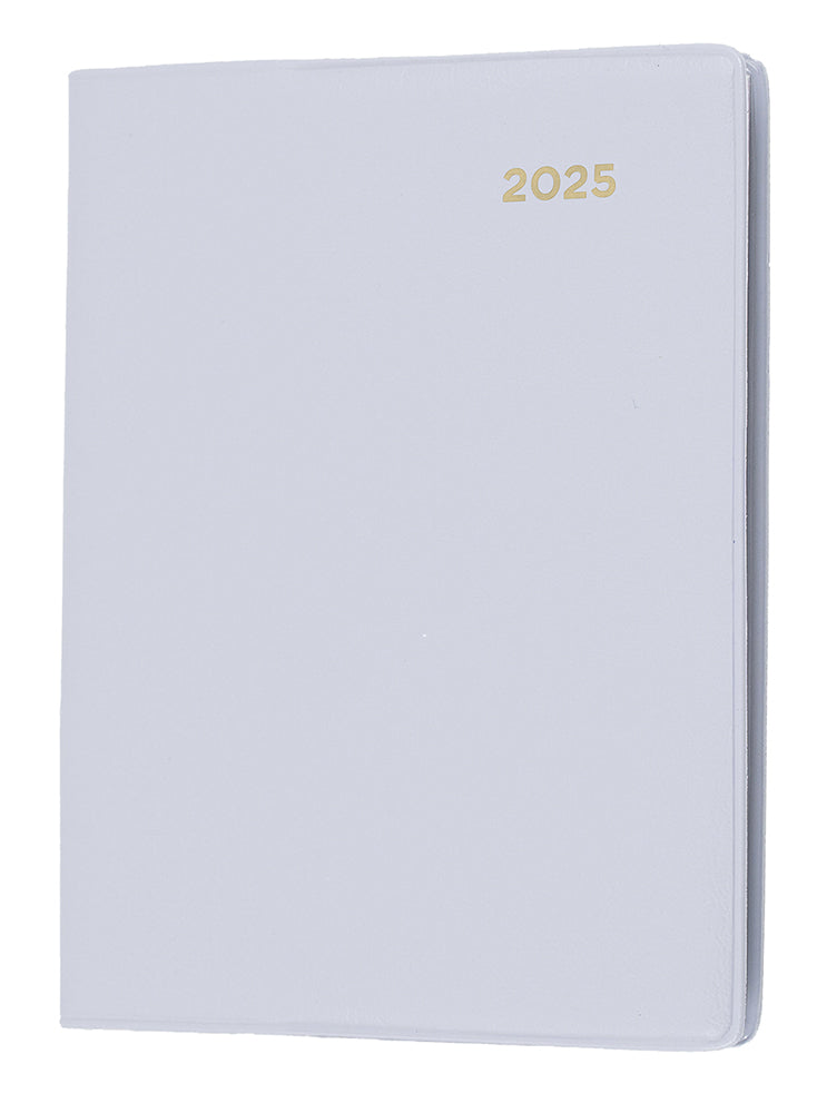 DIARY 2025 COLLINS BELMONT A7 105X74MM 337P.V98 PVC PKT W PENCIL WTV GREY   G86312.25