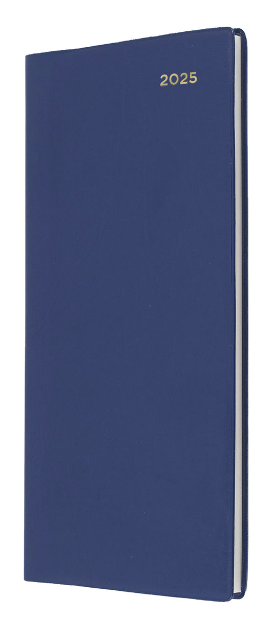 DIARY 2025 COLLINS BELMONT B6/7 176X88MM 377L.V59 PVC SLIM WTV LSCAPE NAVY   G86323.25