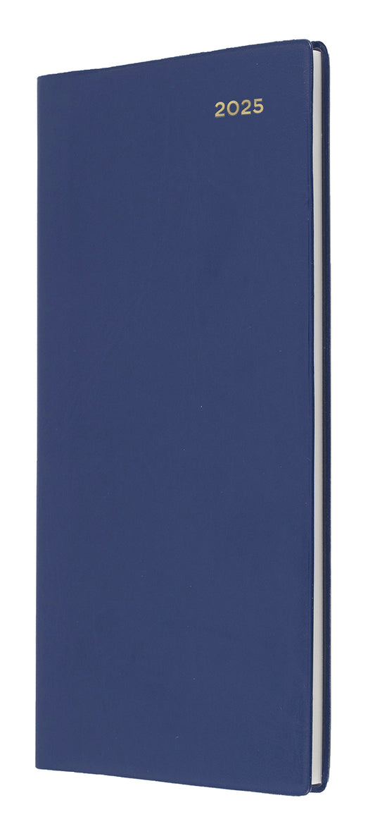 DIARY 2025 COLLINS BELMONT B6/7 176X88MM 377P.V59 PVC SLIM WTV PORT NAVY   G86327.25