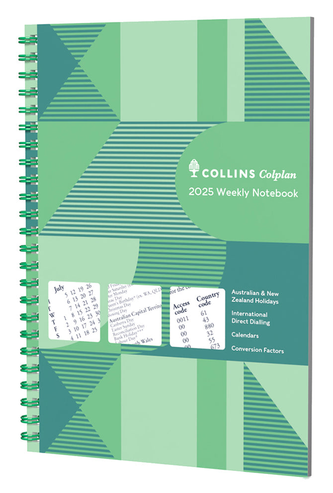 DIARY 2025 COLLINS COLPLAN A4 62.P52 WITH NOTES WTV RED/BLUE   G86335.25