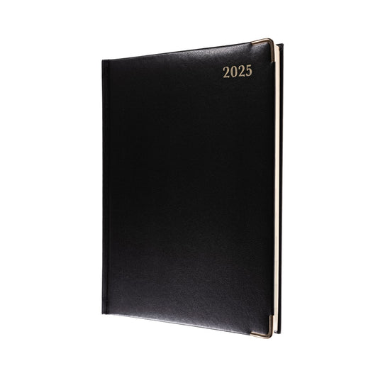 DIARY 2025 COLLINS CLASSIC 190X260MM 1200.U99 MANAGER QUARTO 1DTP BLACK   G86355.25