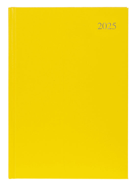 DIARY 2025 COLLINS ESSENTIAL A4 ESSA41.45 1DTP YELLOW   G86392.25