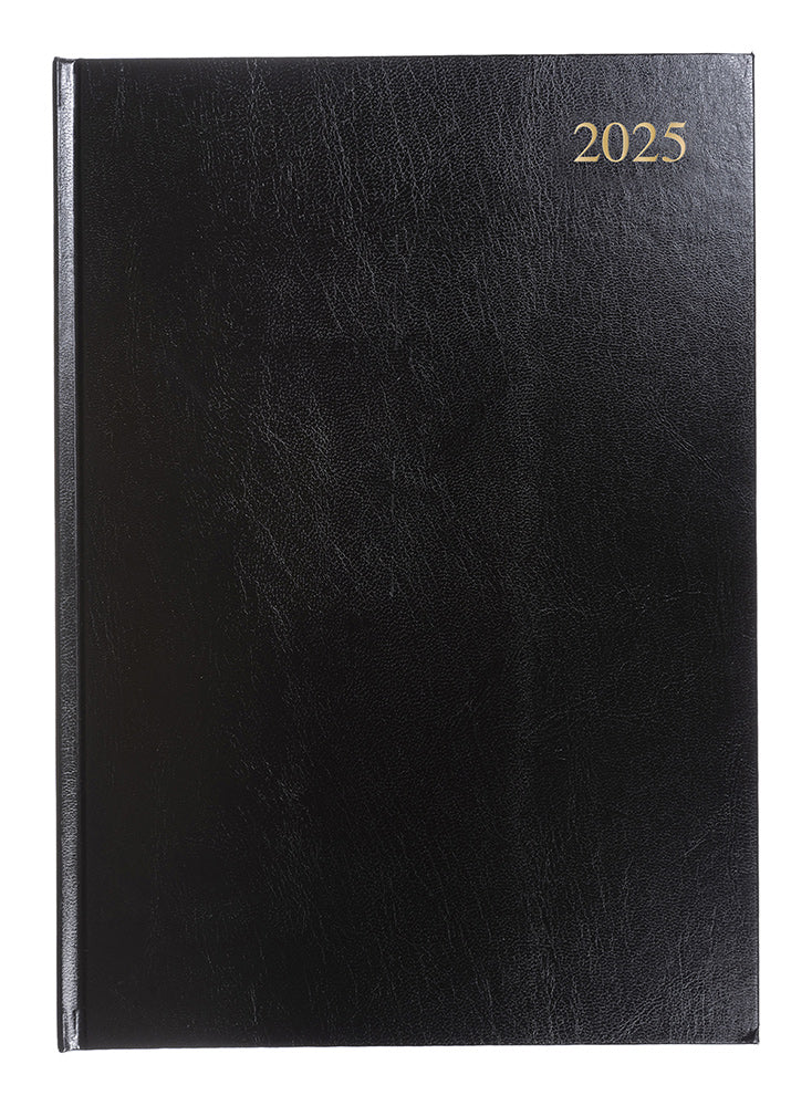 DIARY 2025 COLLINS ESSENTIAL A4 ESSA43.99 WTV BLACK   G86393.25