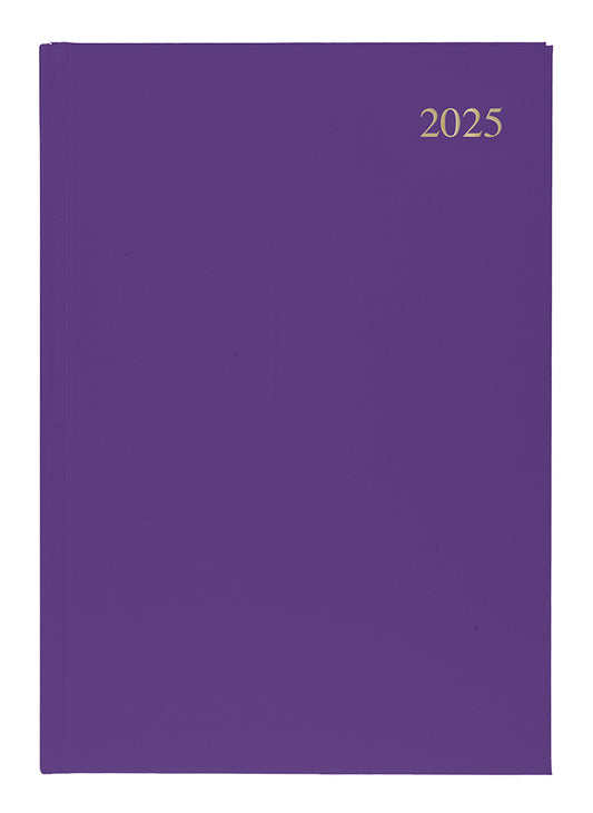 DIARY 2025 COLLINS ESSENTIAL A4 ESSA43.55 WTV PURPLE   G86398.25