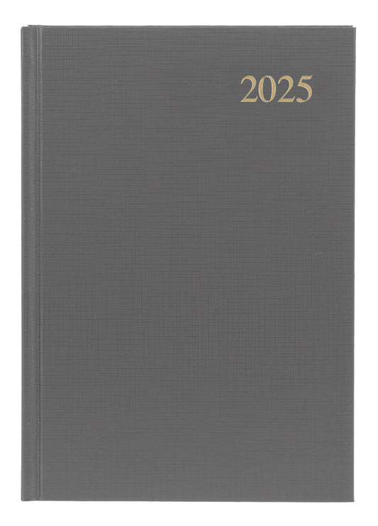 DIARY 2025 COLLINS ESSENTIAL A5 ESSA53.98 WTV GREY   G86411.25