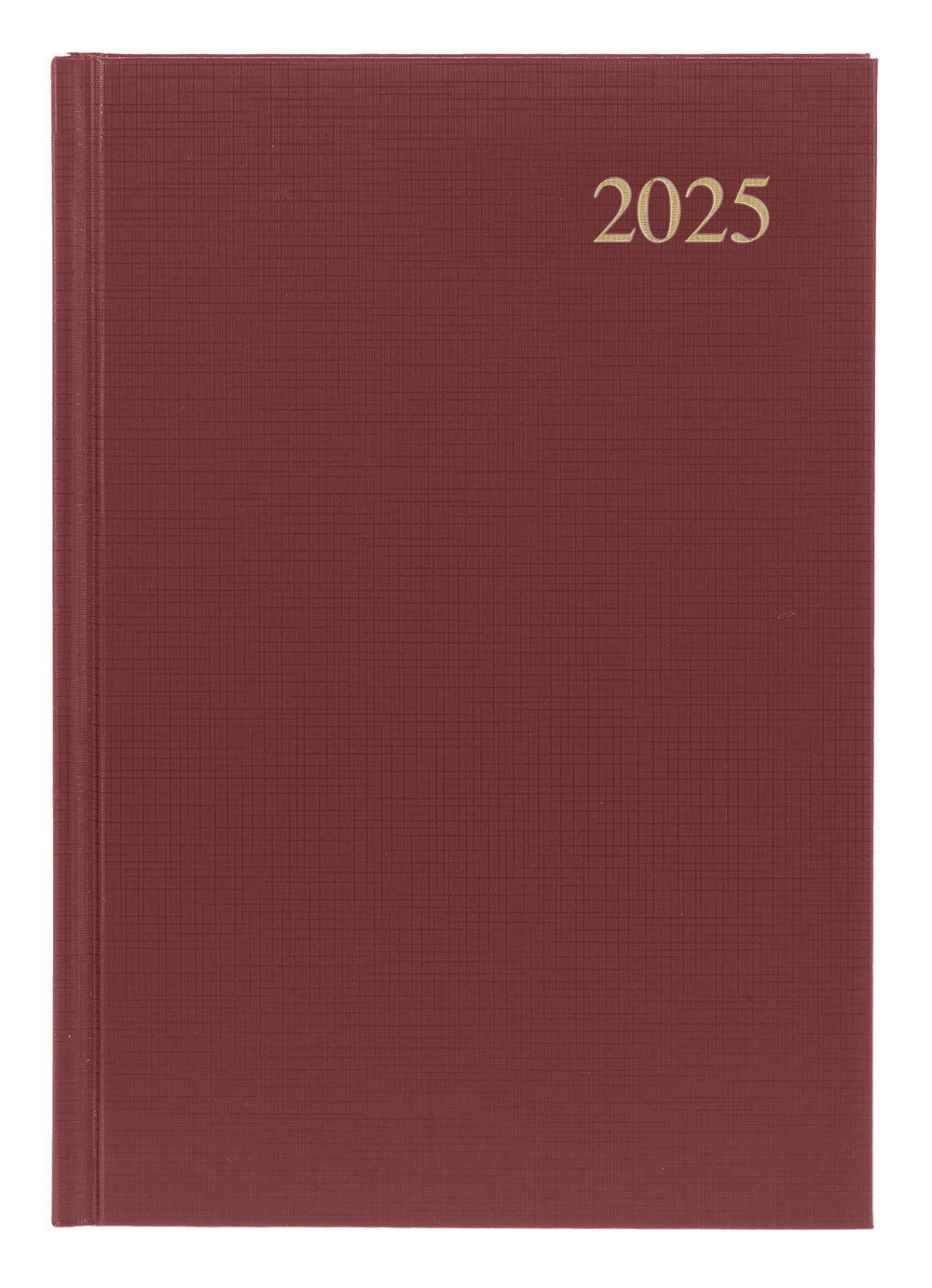 DIARY 2025 COLLINS ESSENTIAL A5 ESSA53.78 WTV MAROON   G86414.25