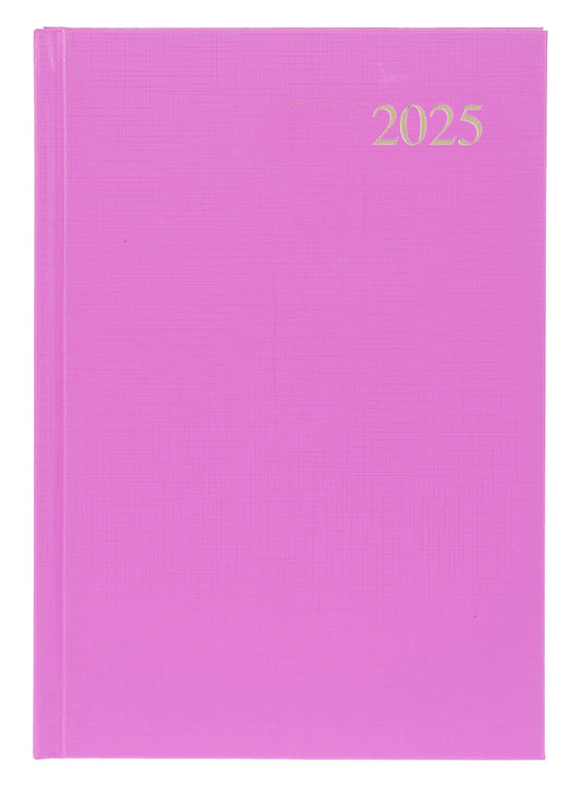 DIARY 2025 COLLINS ESSENTIAL A5 ESSA53.50 WTV PINK   G86415.25